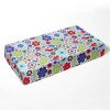 Bacati - Botanical Floral with Birds Pink Multicolor 100 percent Cotton Universal Baby US Standard Crib or Toddler Bed Fitted Sheet - 3 of 4