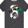 Boys' - Marvel - Avengers Birthday 6 Short Sleeve Graphic T-Shirt - 2 of 4