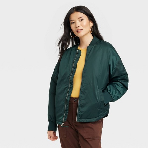 WOMEN FASHION Jackets Leatherette Green XXL discount 66% NoName jacket 