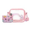 Hello Kitty & Friends My Melody & Kuromi 7 inch Clear Crossbody Stadium  Bag - 4 of 4