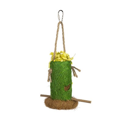 Prevue Pet Products Forage & Engage Tropical Teasers Shreddable Shack Bird Toy 62408