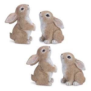Melrose Woodland Bunny Figurine (Set of 4) - 1 of 4
