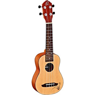 Ortega Bonfire RU5 Soprano Ukulele Natural