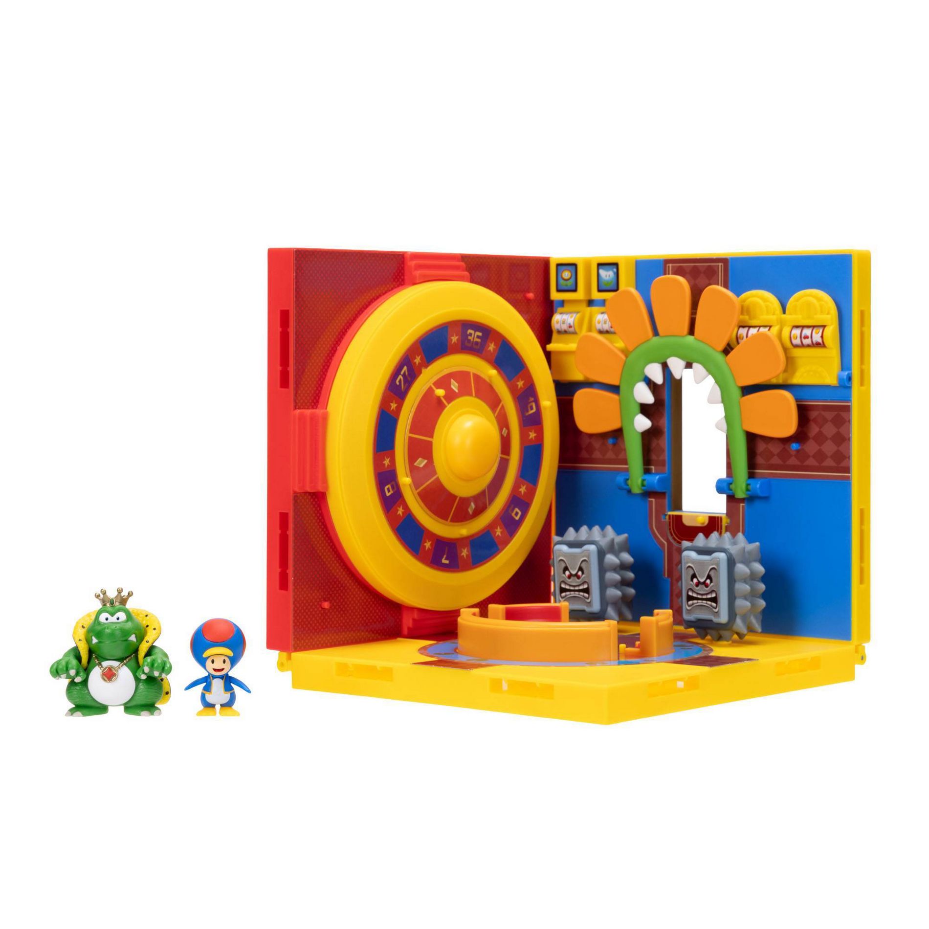The Super Mario Galaxy Movie – Minus World Diorama Set with Exclusive 1.5" Wart and Penguin Toad Figures