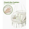 Greenstell Hammock Chair with Backrest - Swing Chair for Indoor and Outdoor Use, Holds 350 Pounds - 3 of 4