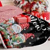 Christmas Blanket, Red Gnomes Christmas Throw Blanket, Xmas Home Decor, Soft Flannel Throw Blankets 50x60 - 3 of 4