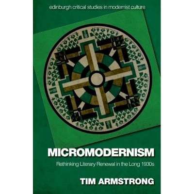 Micromodernism - (Edinburgh Critical Studies in Modernist Culture) by  Tim Armstrong (Hardcover)