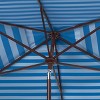 Athens 6.5 X 10 Ft Rectangle Crank Umbrella - PAT8307 - Safavieh - 3 of 3