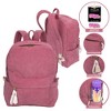 Style.Lab by Fashion Angels: Billie Corduroy Backpack - Rose Pink - 2 of 4