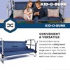 Disc-O-Bed Youth Double Cot Kid-O-Bunk, Modular for Bunk Beds, Dual Cots, or Bench with 2 Carry Bags - 3 of 4