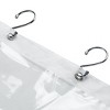 Moda at Home 2pc Coronet Peva Heavy Shower Curtain Liner Clear - 4 of 4