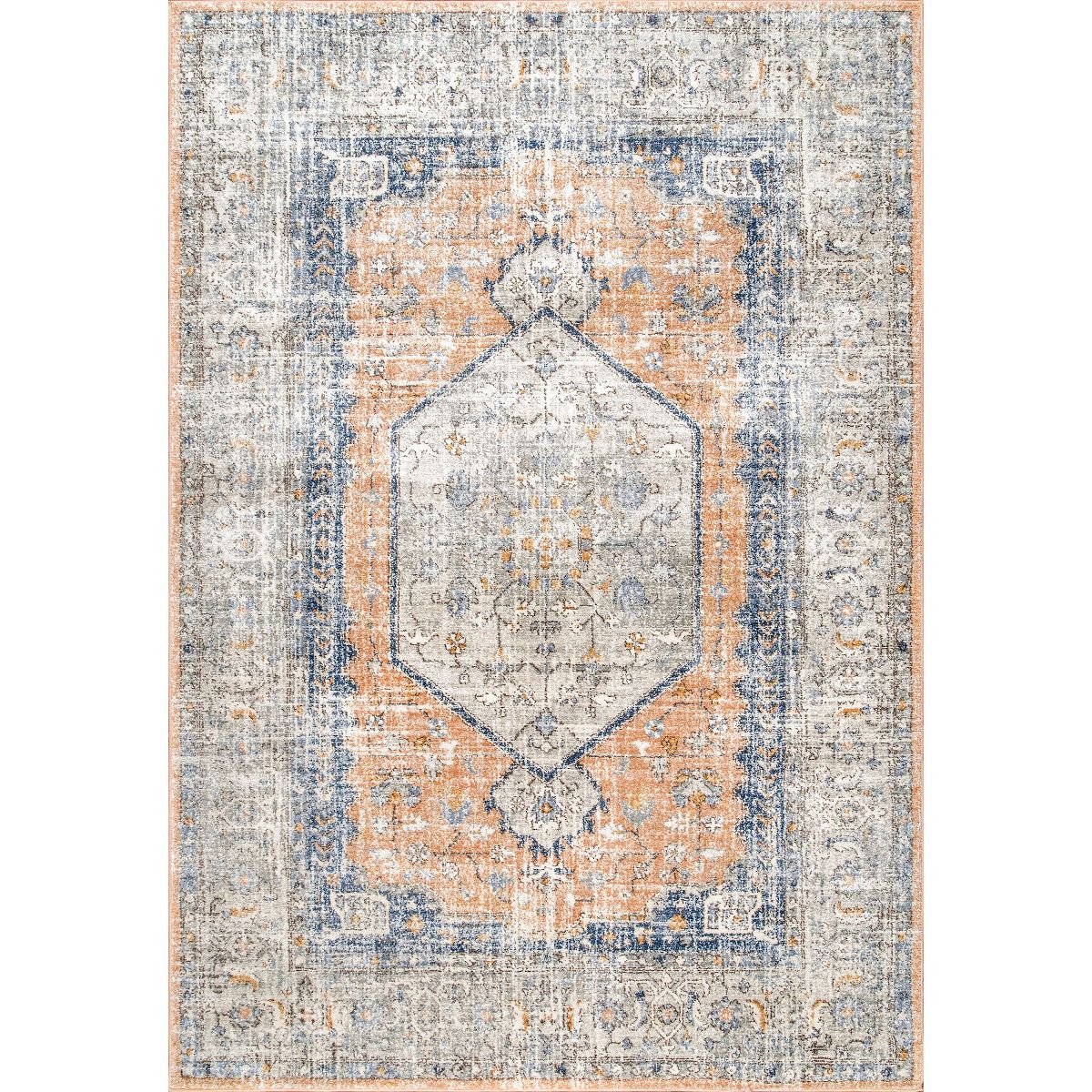 Nuloom Jacquie Vintage Floral Indoor Area Rug - thumbnail 10