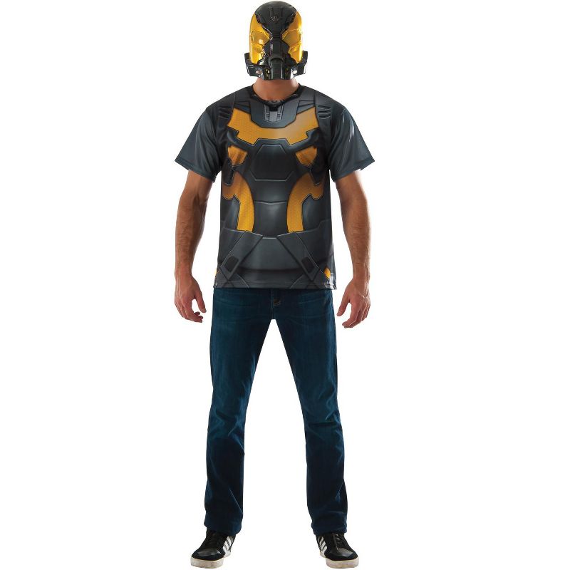 Marvel Yellow Jacket Deluxe T-Shirt Adult Costume, 1 of 2