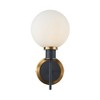 Artcraft Lighting Gem 1 - Light Sconce in  Black/Brushed Brass - 4 of 4