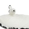 Bird Leaf Trinket Tray White Cast Iron - Foreside Home & Garden - 3 of 4