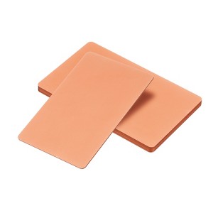 Unique Bargains Smooth Laser Engraving Metal DIY Gift Craft Business Cards 6 Pcs - 1 of 4