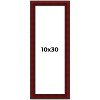 PosterPalooza | Panoramic Weathered Red Picture Frame - UV Acrylic, Foam Board Backing, Hanging Hardware - 2 of 4