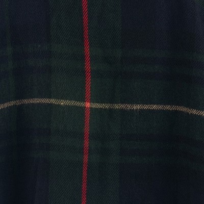 green plaid