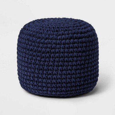 Pouf Ottoman - Cloud Island™ Navy