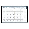 Recycled Wirebound Weekly/Monthly Planner, 11 x 8.5, Black Cover, 12-Month (Jan to Dec): 2025 - 2 of 4