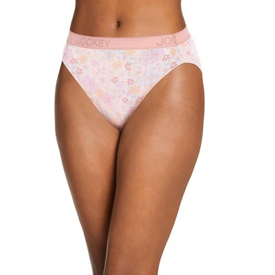 Jockey Generation™ Women's Soft Touch Logo String Bikini Underwear -  Burgundy Blush Xl : Target