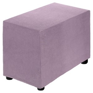 Unique Bargains Polyester Rectangular Stretchy Elastic Stool Cover - 1 of 4