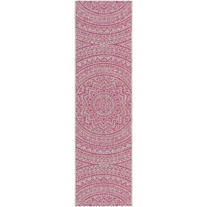 Courtyard CY8734 UV & Stain Resistant Non-Shedding Power Loomed Indoor/Outdoor Rugs - Safavieh - 1 of 4