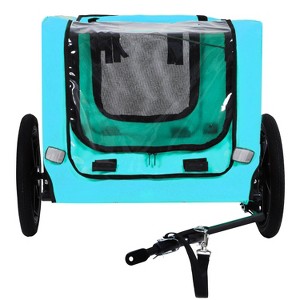Cesicia Pet Bike Trailer Dog Cart for Bicycle with Easy Folding Cart Frame, Suitable for Small and Medium Pets - 1 of 4
