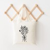 City Creek Prints Bouquet With Ribbon Canvas Tote Bag - 15x16 - Natural - 2 of 2