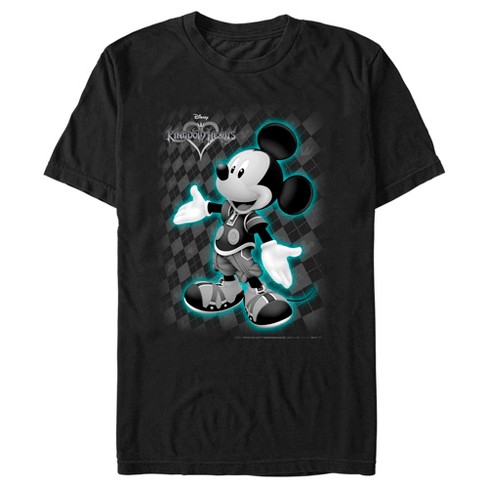 Men's Kingdom Hearts 1 King Mickey T-Shirt - Black - Large