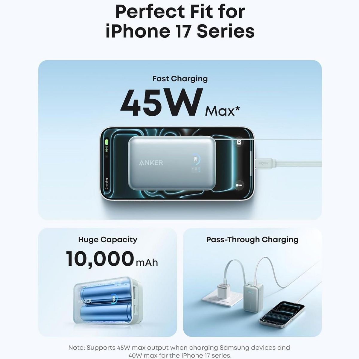 Anker Nano Portable Charger, 10,000mAh 45W Max Compact Power Bank - thumbnail 10
