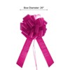 Unique Bargains Glossy Oil Plastic Paper Waterproof Gift Wrapping Big Car Pull Bow - 2 of 4