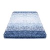 Blue Bathroom Rug 30" x 20" Absorbent Soft Bathroom Mat - 3 of 4