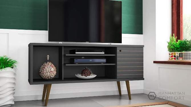 53.14" Liberty TV Stand for TVs up to 50" - Manhattan Comfort, 2 of 10, play video