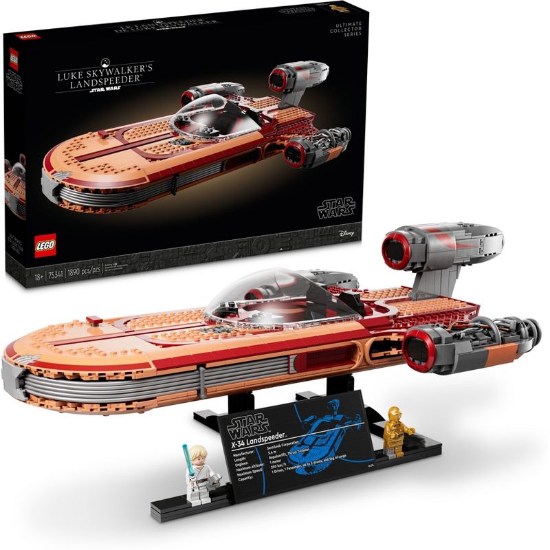 LEGO Star Wars Luke Skywalker Landspeeder UCS Set 75341, 1 of 8