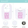 The Peanutshell Baby Girl Terry Bibs, 18 Pack for Feeding, Teething, or Drooling|Neutrals/Pastel Girl - 2 of 4