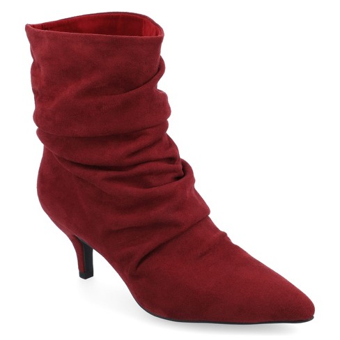 Target red booties sale