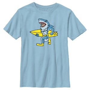 Boy's Fortnite Agent Jones Surfer Shark T-Shirt - 1 of 4