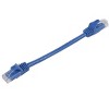 Monoprice Cat5e Ethernet Patch Cable - 0.5 Feet - Blue | Network Internet Cord - RJ45, Stranded, 350Mhz, UTP, Pure Bare Copper Wire, 24AWG - Flexboot - 2 of 4