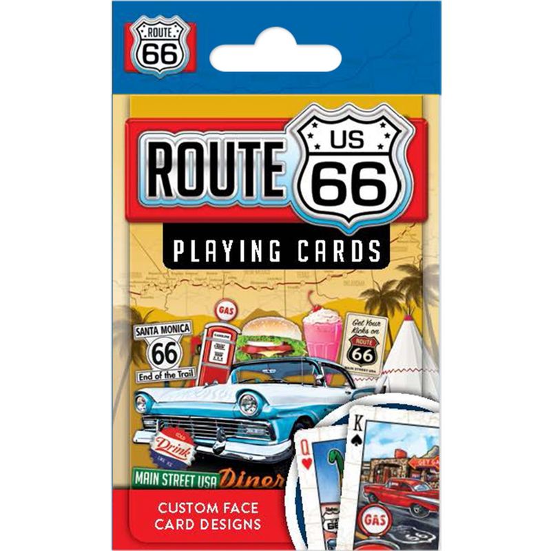 MasterPieces Officially Licensed Route 66 Playing Cards - 54 Card Deck for Adults, 1 of 6