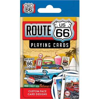MasterPieces Officially Licensed Route 66 Playing Cards - 54 Card Deck for Adults
