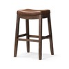 Maven Lane Sophia Backless Vegan Leather Bar Heigh Bar Stool - 2 of 4