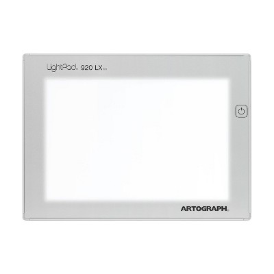 Artograph Ultra-Thin White Aluminum LED Light Box Drawing Pad