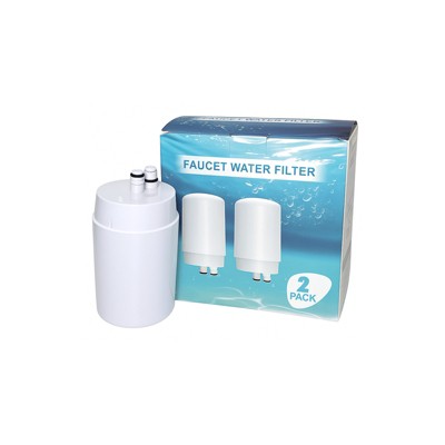 Nispira Water Filter Replacement For Brita Basic Complete Faucet Filtration Systems 36311 36312 FR-200 FF-100, Pack of 2