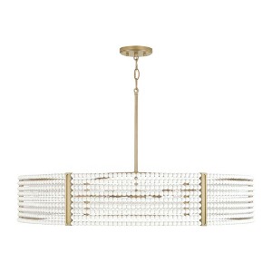 Capital Lighting Brynn 6 - Light Chandelier in  Aged Brass Painted - 1 of 4