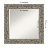 Amanti Art Attic Aged Beveled Wood Framed Bathroom Vanity Wall Mirror - 3 of 4