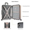 Travel Select Snowcreek Matte 21" Carry On Hardside Spinner Suitcase with USB Port - 4 of 4