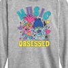 Boys' - Trolls - Music Obsessed Poppy and Branch Long Sleeve Graphic T-Shirt - 2 of 4
