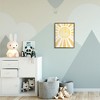 Stupell Industries Good Day Sunshine Greeting Bright Yellow Rays Black Framed Giclee Art - 2 of 4