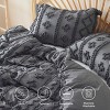 3 Pieces Boho Duvet Cover Set for All Seasons Soft Shabby Chic Embroidery Boho Bedding - 3 of 4